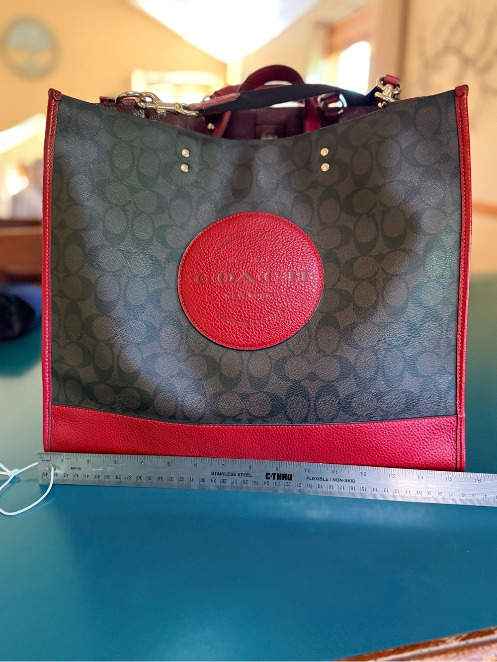 Coach Dempsey, 40 inch large tote - Picture 7 of 7